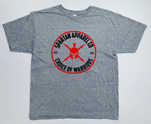 Spartan Apparel Co, Crest Logo,  T-Shirt