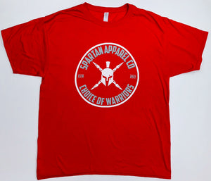 Spartan Apparel Co, Crest Logo,  T-Shirt