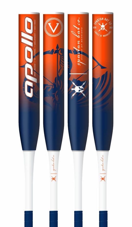 Apollo 2pc Balanced Senior Softball Bat 13in SSUSA USSSA NCS APPROVED