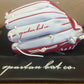 SBC-H Slow Pitch Softball Glove - White/Red