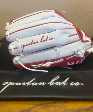 SBC-H Slow Pitch Softball Glove - White/Red