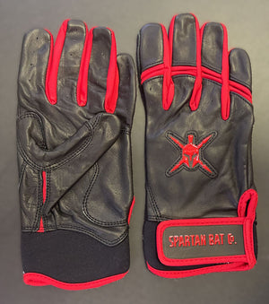 Batting Gloves - Black/Red