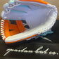 SBC-V Slow Pitch Softball Glove - Teal/Orange