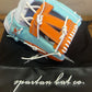 SBC-V Slow Pitch Softball Glove - Teal/Orange